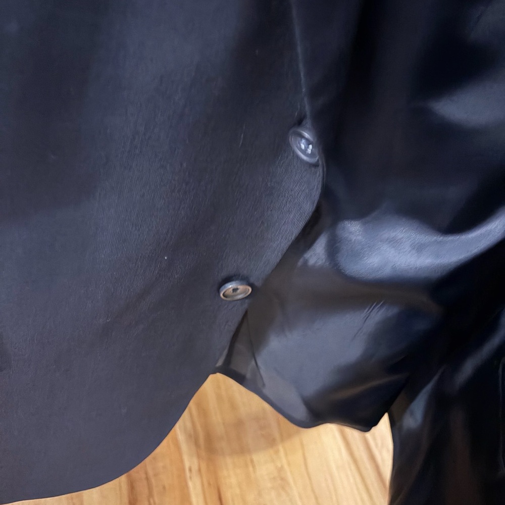 Classic Black Men's Blazer Jean-Paul 46s nice blazer!! - Picture 4 of 8